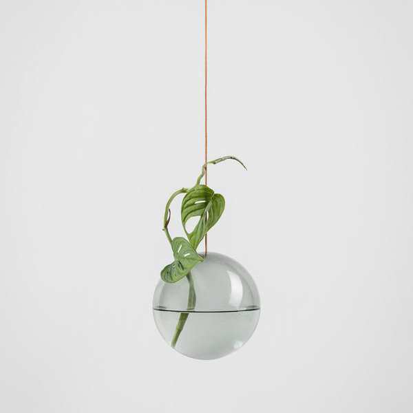 Studio About hanging flower bubble vaas medium - smoke