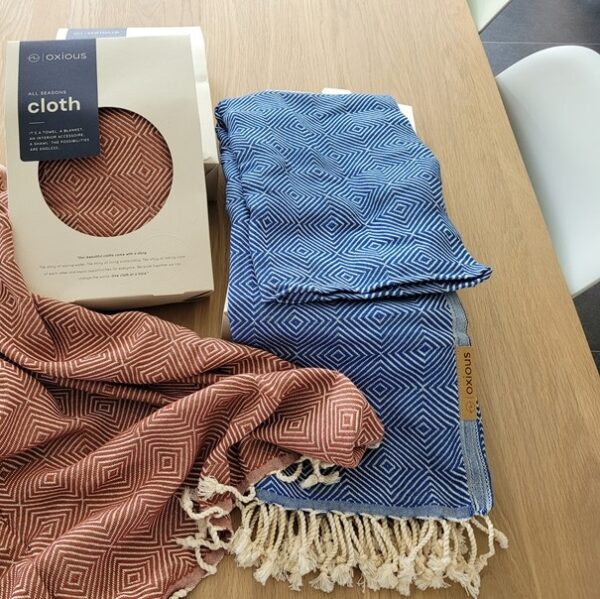 Oxious towel Harmony All Seaons blauw