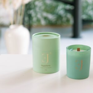 Exclujess Crystal candle aventurine - Happiness