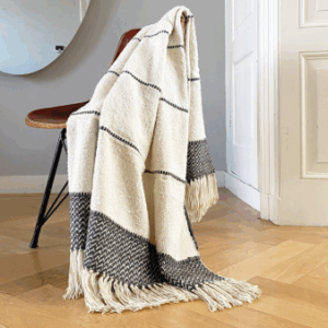 Malagoon berber plaid offwhite